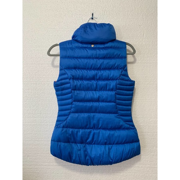 Lilly Pulitzer Blue Small Puffer Down Vest Size XS - Picture 9 of 12